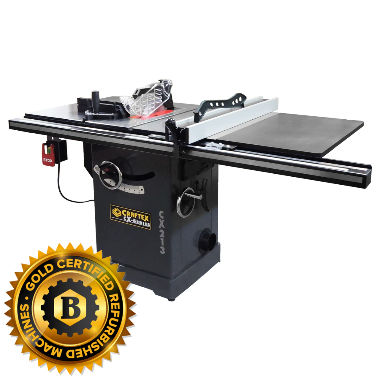 10" 3HP INDUSTRIAL CABINET TABLE SAW CSA CX213X05
