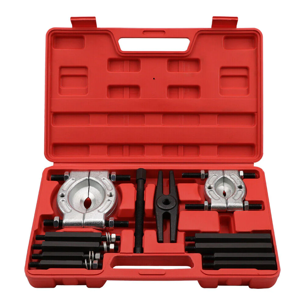 12Pc Bearing Splitter and Gear Puller Set - Professional Flywheel Separator Tools