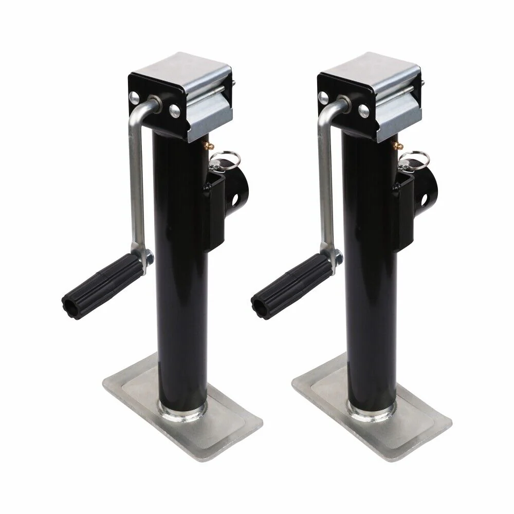 HORUSDY 2 Piece Trailer Jack Stand 2267kg/5000lbs - Durable, Adjustable Canopy Support