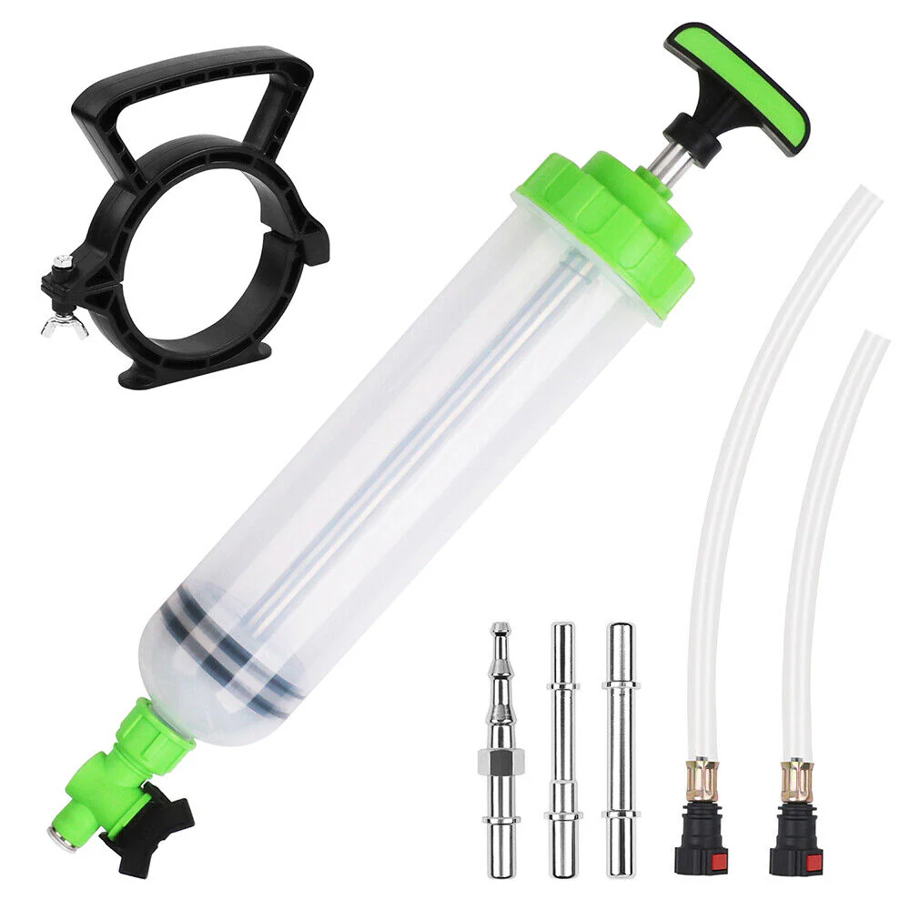 SWANLAKE 1.5L Oil Extractor Pump | Fluid Transfer Syringe with Hose | Ideal for Automotive & Machinery Maintenance
