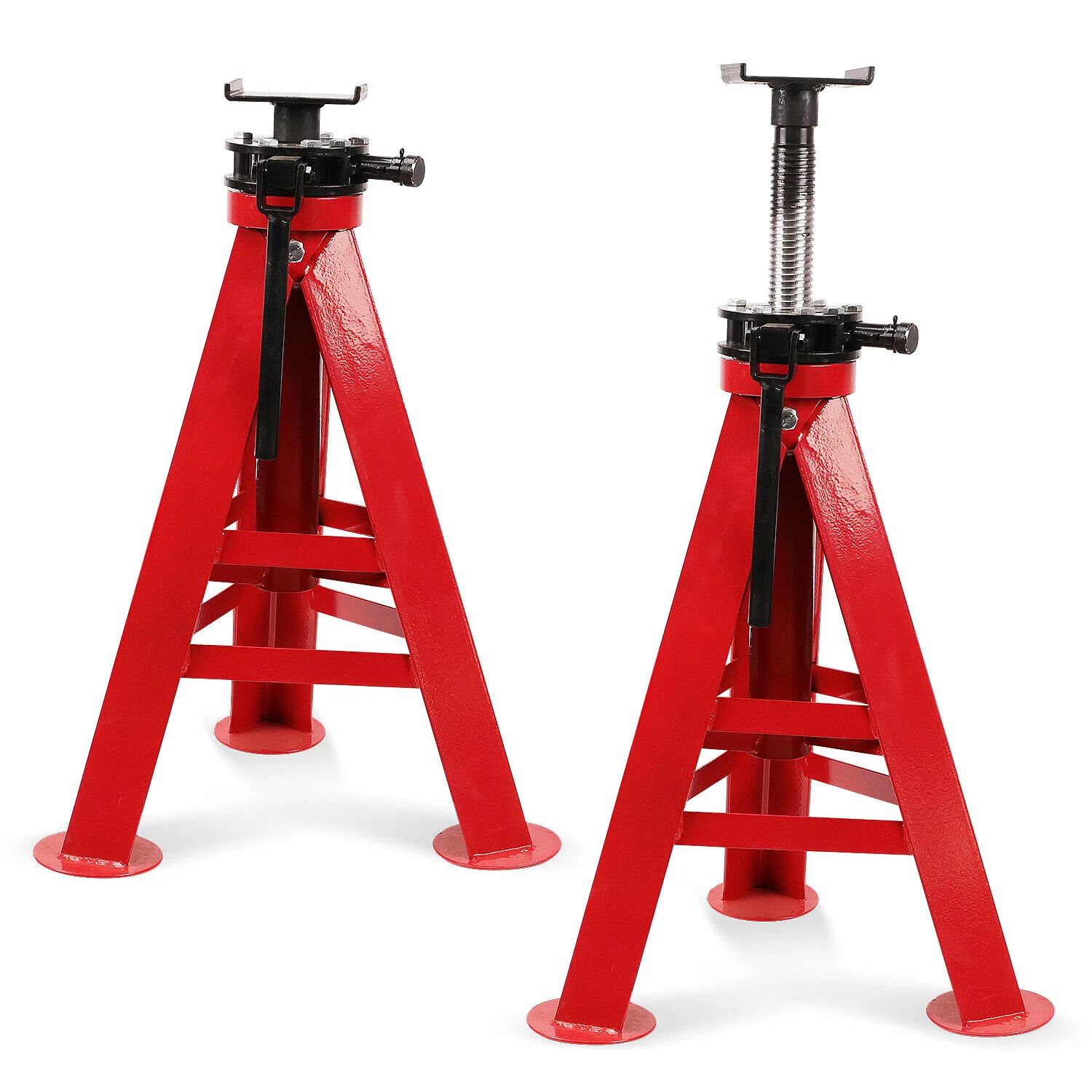 HORUSDY 30 Ton Heavy Duty Adjustable Jack Stand - Car Trolley Truck Lift Hoist for Vehicle Maintenance
