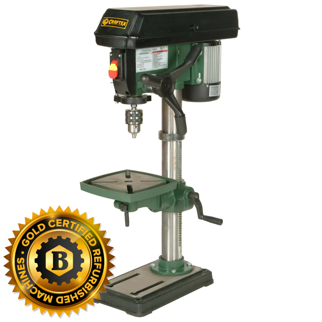 13" DRILL PRESS BENCH TOP 1/2HP CT023NX14
