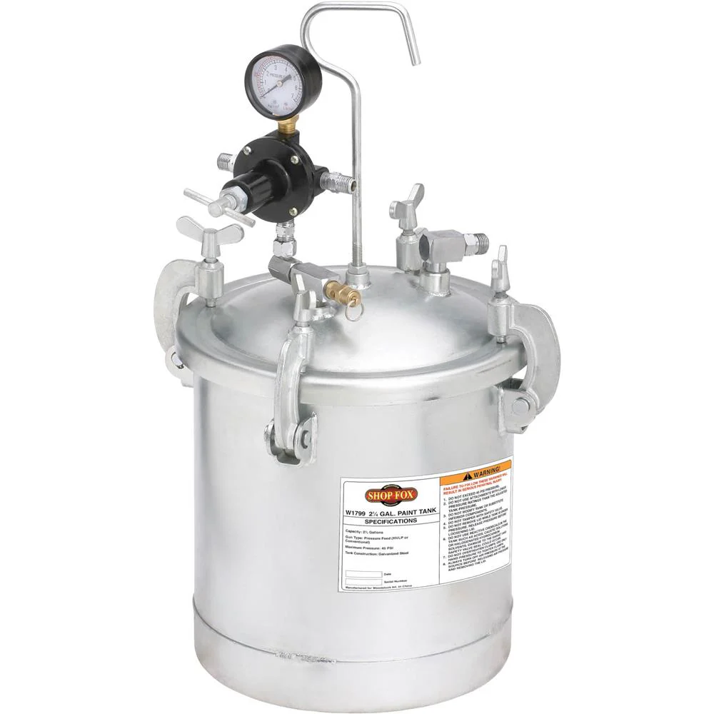 SHOP FOX 2.25 GALLON PAINT TANK