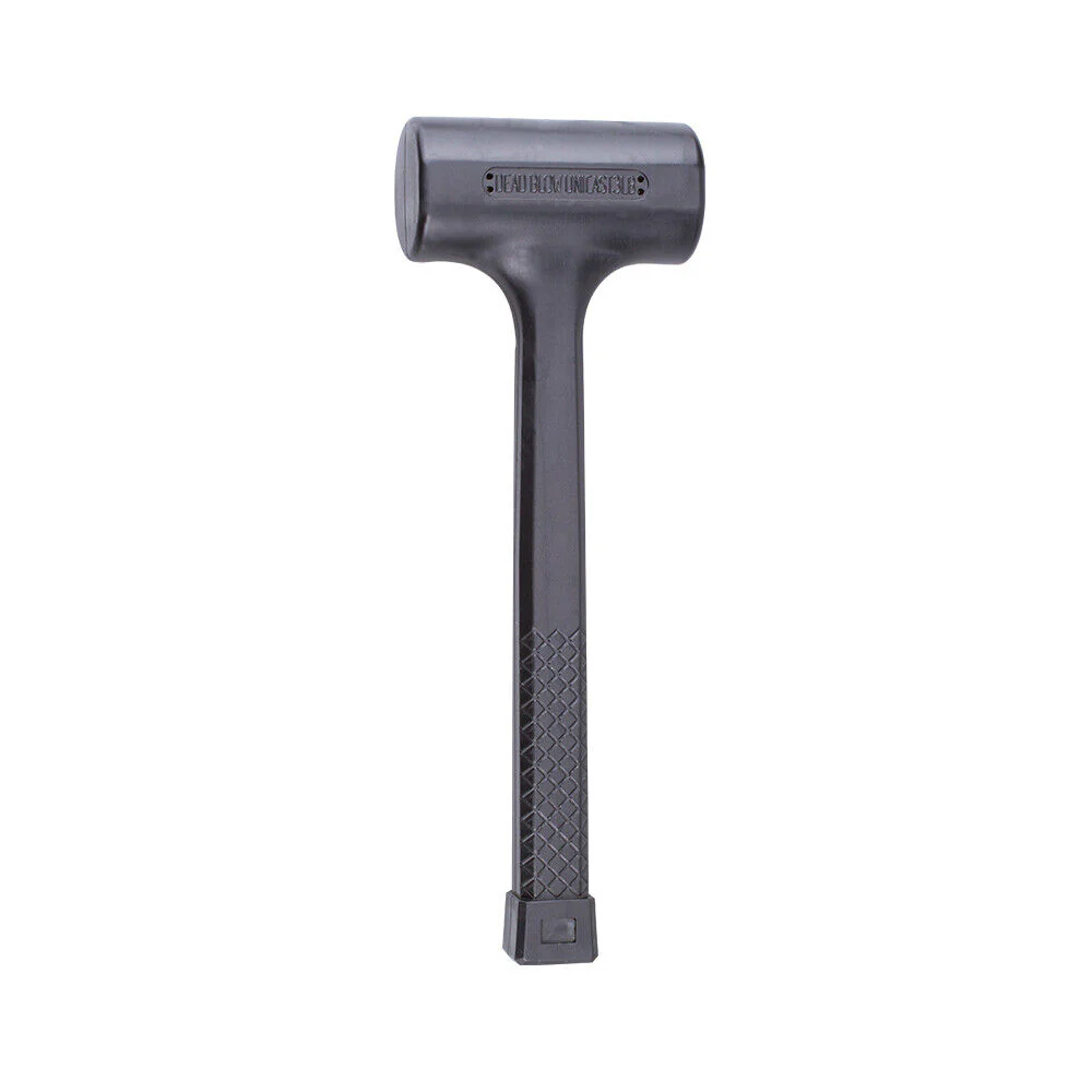 Heavy-Duty 2/3LB Dead Blow Rubber Mallet Hammer | Non-Slip Grip for Auto Repair