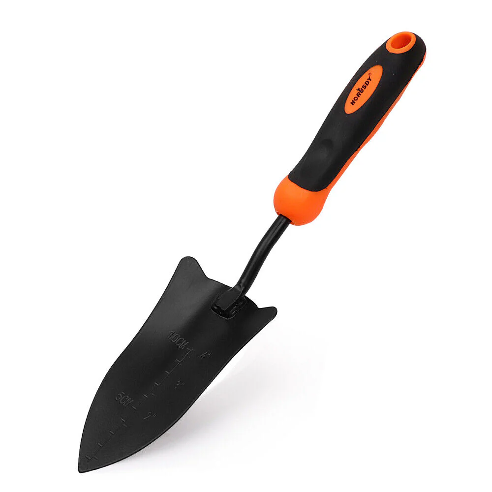 14" Carbon Steel Hand Shovel - Gardening Spade for Seeding & Gold Prospecting