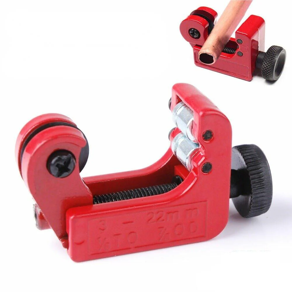 Mini Pipe Tube Cutter | Compact Tool for Copper, PVC | 3-22mm Range | Ideal for Tight Spaces