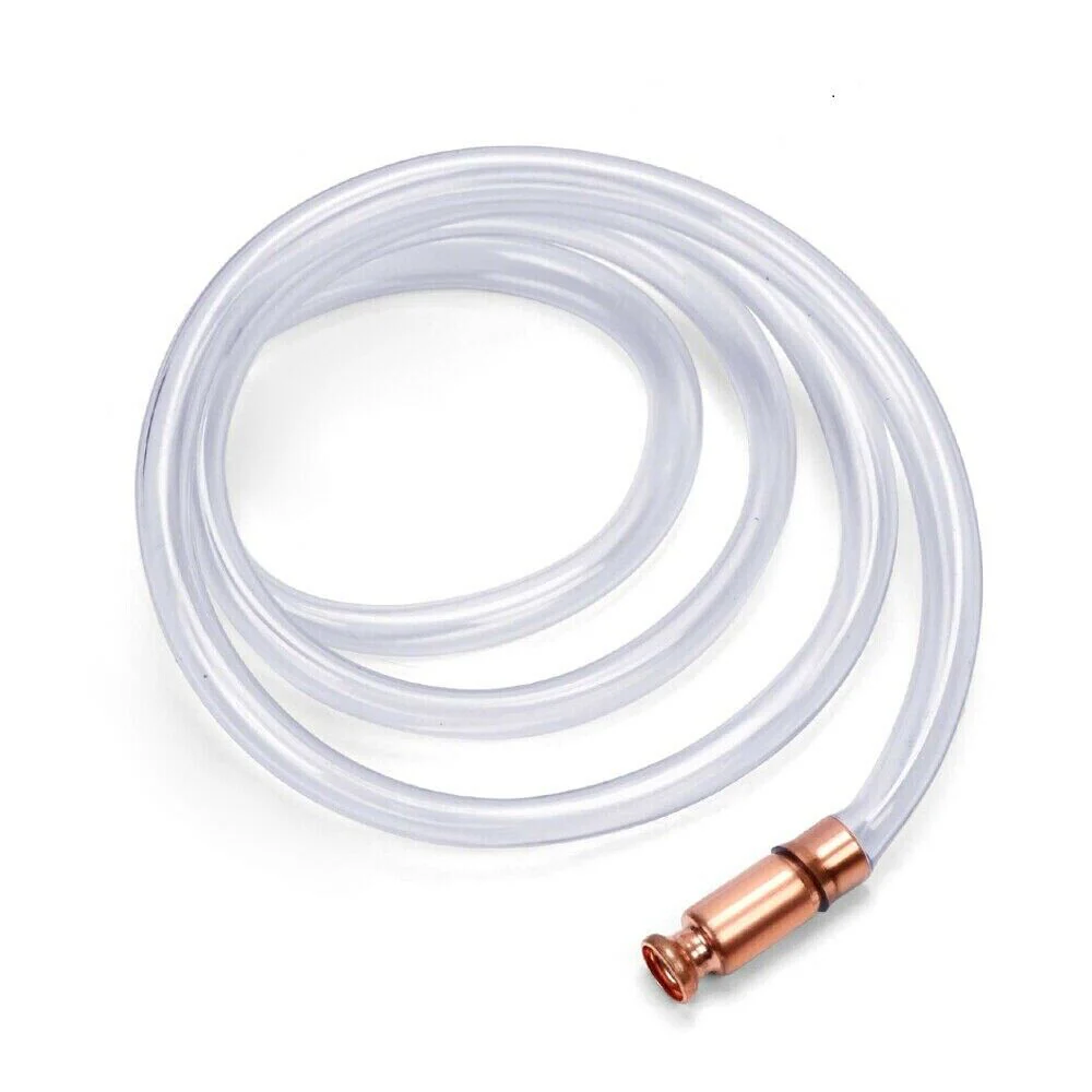 3M Self-Priming Siphon Hose | Liquid Transfer Fuel Hose Pump with Glass Ball | Versatile Siphon for Fuels and Liquids