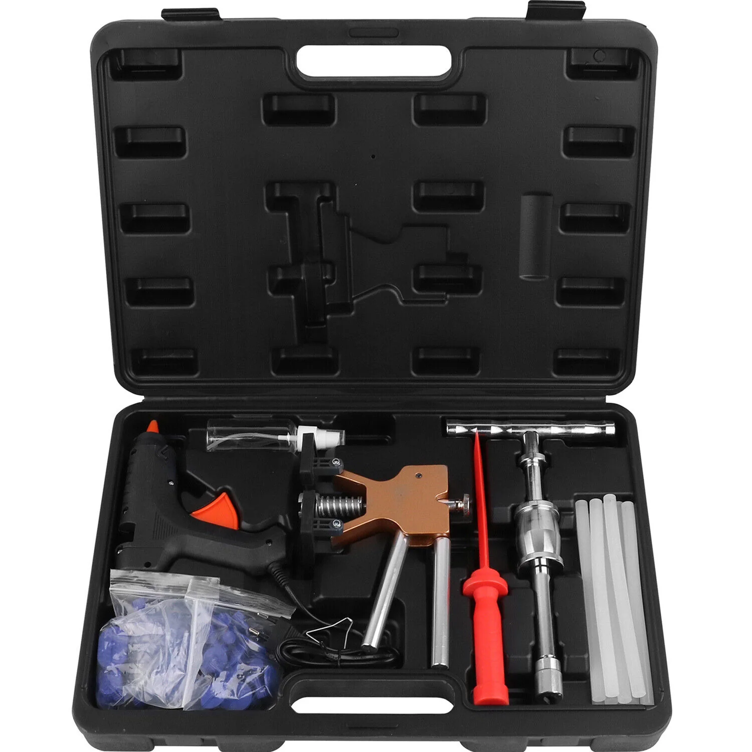 HORUSDY Auto Body Dent Repair Kit: Stud Welder & Glue Gun for Effective Car Panel Pulling