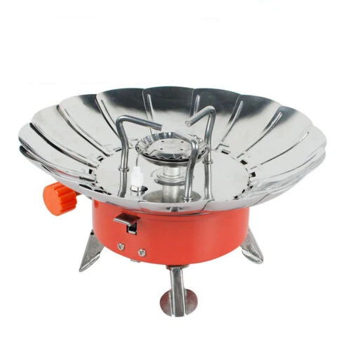 Windproof Outdoor Gas Stove | Portable Folding Mini Butane Cooker for Camping